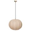 Светильник подвесной Texture Rib, 48 см, бежевый, Bergenson Bjorn