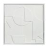 Панно декоративное с эффектом 3D Minimalism, с белой рамой, 60х60 см, Bergenson Bjorn