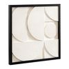 Панно декоративное с эффектом 3D Minimalism, 40х40 см, белый, Bergenson Bjorn, изображение 3