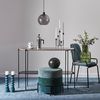 Подсвечник Vivlend, 33 см, голубой, изображение 2