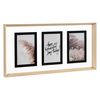 Рамка для фотографий Pleasant moments, 24х49 см, белая/натуральное дерево, изображение 2
