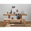 Подсвечник Stone, 20 см, черный/античная латунь, Bergenson Bjorn, изображение 2