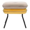 Пуф Pea, велюр, бежевый/желтый, Bergenson Bjorn, Цвет: бежевый/желтый, изображение 8