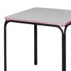 Стол обеденный Ror, 70х70 см, черный/серый/розовый, LATITUDE, Цвет: черный/серый/розовый, изображение 3
