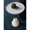 Столик кофейный Sustainable collection, 38 см, серый/белый, изображение 4