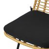 Стул полубарный Vetle Flat, ротанг, изображение 4