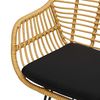 Стул барный Vetle Bent, ротанг, изображение 15
