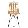 Стул Vetle Flat, ротанг, изображение 14