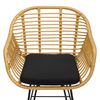 Стул барный Vetle Bent, ротанг, изображение 14