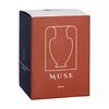 Ваза Muse, 20 см, янтарная, Bergenson Bjorn, изображение 3