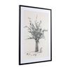 Панно декоративное Plant с черной рамой, 50х70 см, Bergenson Bjorn, изображение 2