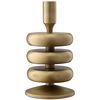 Подсвечник Stone, 20 см, античная латунь, Bergenson Bjorn