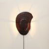 Светильник настенный Fluid, 32х44 см, молотый кофе, Bergenson Bjorn, Цвет: коричневый, изображение 4