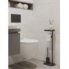 Держатель для туалетной бумаги с полочкой и ершиком Slim, черный, Bergenson Bjorn Bath, изображение 2