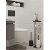 Держатель для туалетной бумаги с полочкой Slim, черный, Bergenson Bjorn Bath, изображение 2
