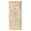 Ковер из джута и переработанного хлопка Kolkata из коллекции Ethnic, 70x160см, Tkano