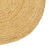Ковер из джута круглый базовый из коллекции Ethnic, 120см, Tkano, изображение 4