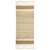Ковер из джута и шерсти Mumbai из коллекции Ethnic, 70x160см, Tkano