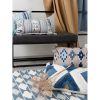 Ковер из хлопка синего цвета Argyle из коллекции Ethnic, 160х230 см, Tkano, изображение 2