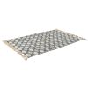 Ковер из хлопка синего цвета Argyle из коллекции Ethnic, 160х230 см, Tkano, изображение 4