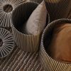 Корзина плетеная Dholak Grey из коллекции Ethnic, размер S, Tkano, изображение 6