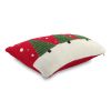 Подушка вязаная с новогодним рисунком Festive Wood из коллекции New Year Essential, 40x60 см, Tkano, изображение 3