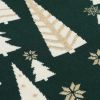 Плед из хлопка с новогодним рисунком Whitewood из коллекции New Year Essential, 130x180 см, Tkano, изображение 4