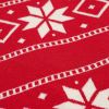 Плед из хлопка с новогодним рисунком Frostwork из коллекции New Year Essential, 130x180 см, Tkano, изображение 4