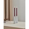 Набор из двух свечей бордового цвета из коллекции Edge, 24,5 см, Tkano, изображение 3