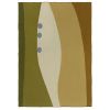 Плед из хлопка с рисунком Rice plantation из коллекции Terra, 130х180 см, Tkano, изображение 10