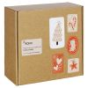 Набор елочных шаров Funky stripes из джута и картона из коллекции New Year Essential, 4 шт., Tkano, изображение 5