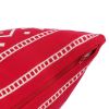 Подушка вязаная с новогодним рисунком Frostwork из коллекции New Year Essential, 40x60 см, Tkano, изображение 3