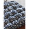 Подушка на стул темно-синего цвета с принтом Спелая Смородина из коллекции Scandinavian touch, 40х40 см, Tkano, изображение 6