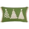 Подушка декоративная с аппликацией Christmas tree из коллекции New Year Essential, 30х50см, Tkano