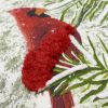 Подушка декоративная с рисунком Northern cardinal из коллекции New Year Essential, 45х45 см, Tkano, изображение 5