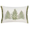 Подушка декоративная с вышивкой Christmas tree из коллекции New Year Essential, 30х45 см, Tkano