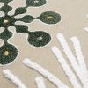 Подушка декоративная с вышивкой Snow flakes из коллекции New Year Essential, 45х45 см, Tkano, изображение 10