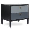 Тумба прикроватная Saga, Hordur, 55х40х50 см, черная, LATITUDE, изображение 15