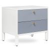 Тумба прикроватная Saga, Hordur, 55х40х50 см, белая, LATITUDE, изображение 15