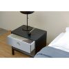 Тумба прикроватная Saga, Hordur, 55х40х50 см, черная, LATITUDE, изображение 14