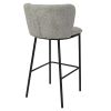 Стул барный Foggy, букле, серый, Bergenson Bjorn, изображение 3