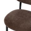 Стул Раунд (Round), рогожка, коричневый, Bergenson Bjorn, изображение 4