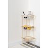 Полка напольная трехъярусная угловая Siv, золотистая, Bergenson Bjorn, изображение 8