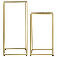 Набор столиков кофейных Mayen Gold, золотистые, Bergenson Bjorn