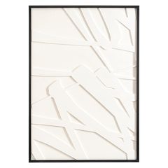 Панно декоративное с эффектом 3D Minimalism, 70х100 см, белый\бежевый, Bergenson Bjorn