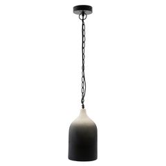 Светильник подвесной Sustainable collection, 22х39 см, черный/белый