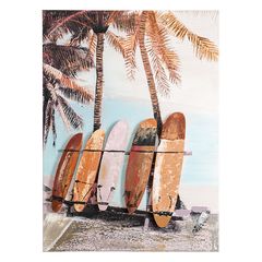 Панно декоративное с эффектом 3D Surf, Board, 50х70 см, Bergenson Bjorn