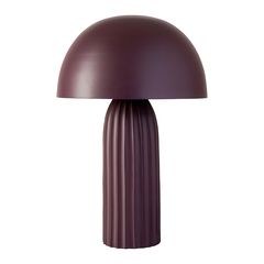 Лампа настольная Texture Sleek, 24х37 см, вишневая, Bergenson Bjorn