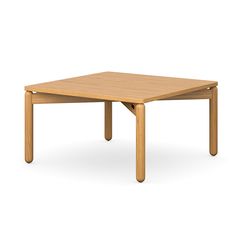 Столик кофейный Saga, 75х75 см, ясень, LATITUDE, Цвет: бежевый
