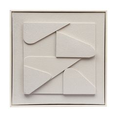 Панно декоративное с эффектом 3D Minimalism Triangle, 40х40 см, Bergenson Bjorn